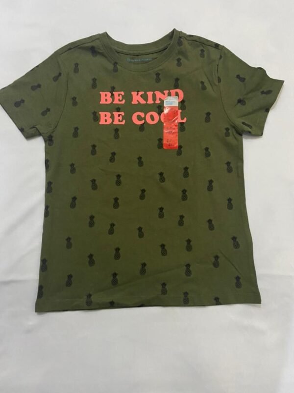 Be kind, Be Cool shirt for 6-7yrs