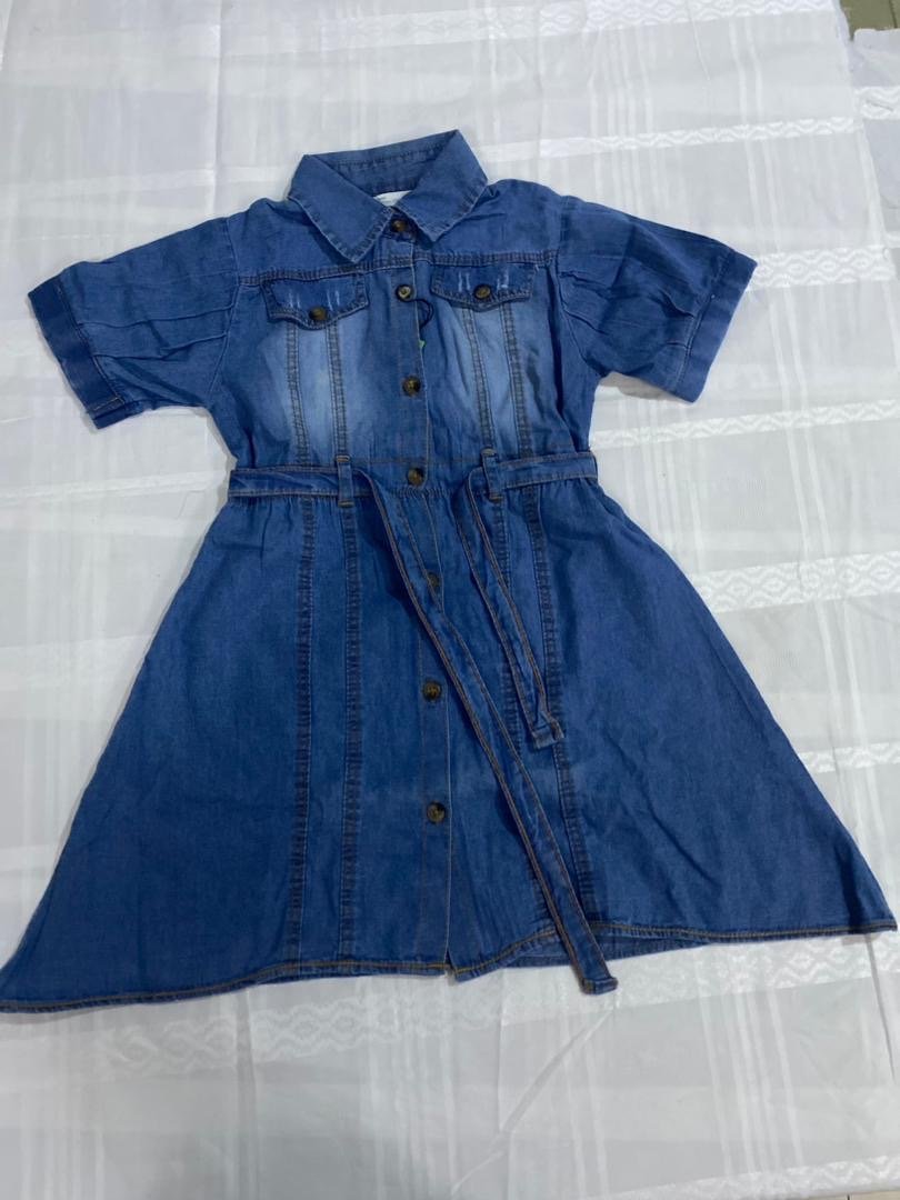 Cutie Me Denim Gown (Blue)