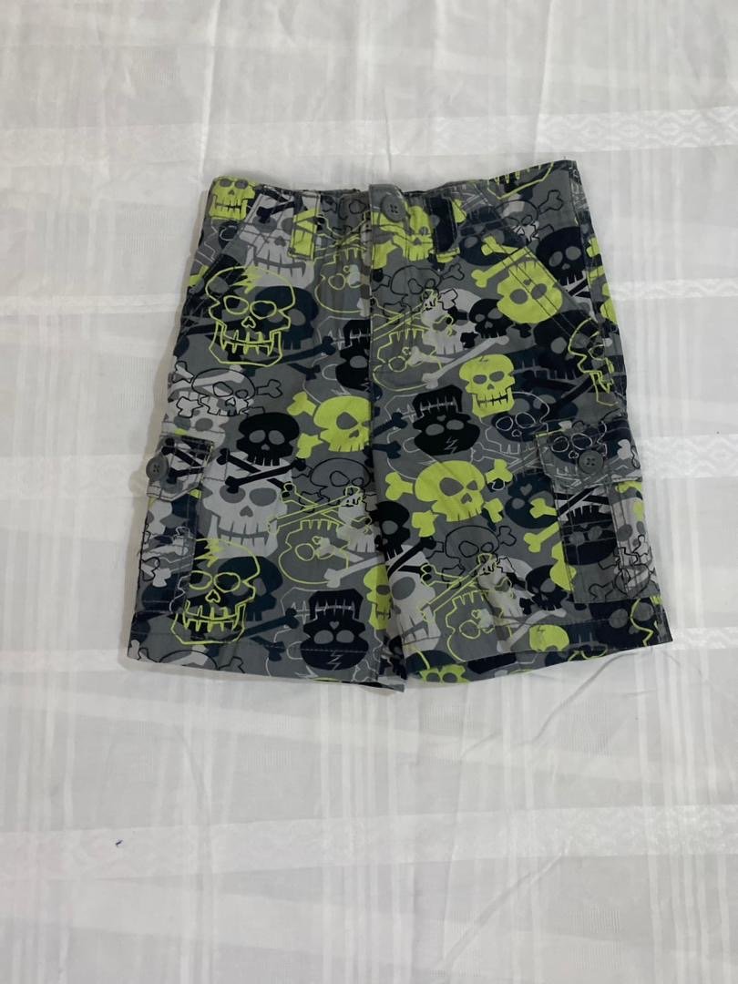 Healtex Skull Cargo Shorts